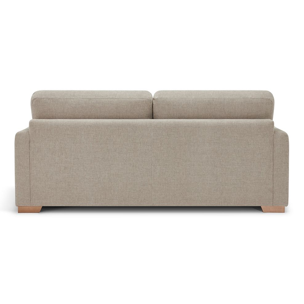 Ludlow 3 Seater Sofa in Ceriale Biscuit Fabric with Truffle Scatter Cushions 6