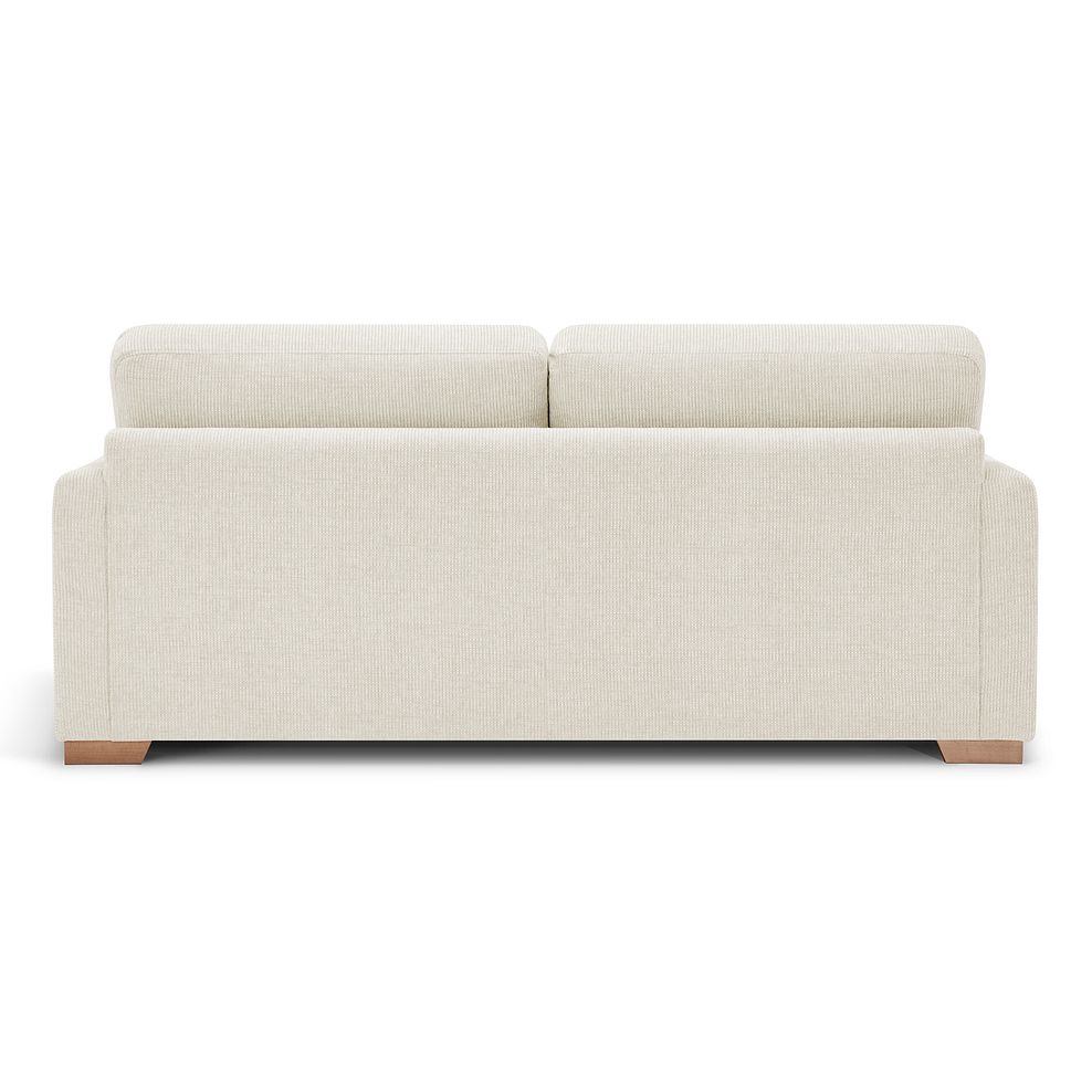 Ludlow 3 Seater Sofa in Ceriale Cream Fabric with Oyster Scatter Cushions 5