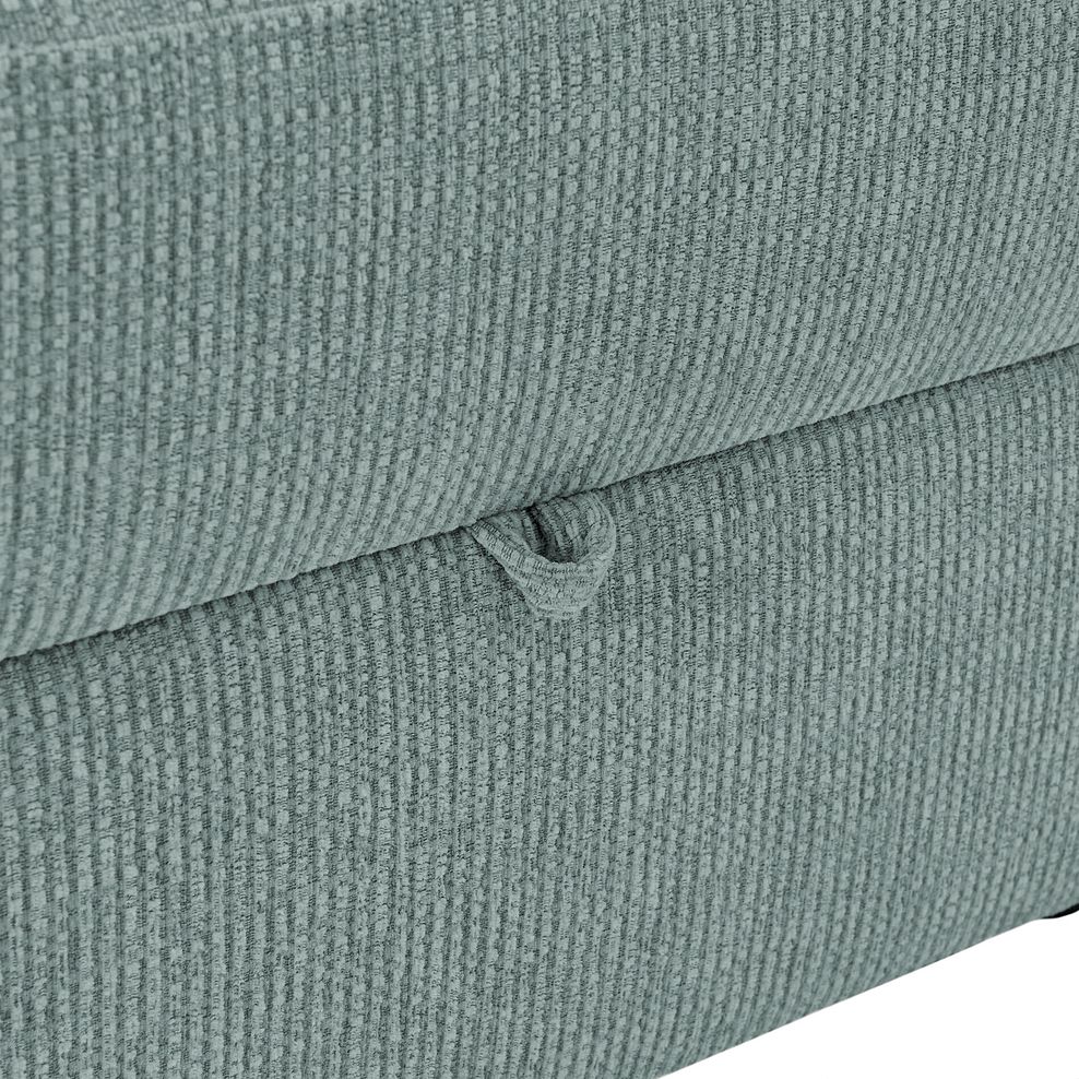 Ludlow Storage Footstool in Ceriale Aqua Fabric 6