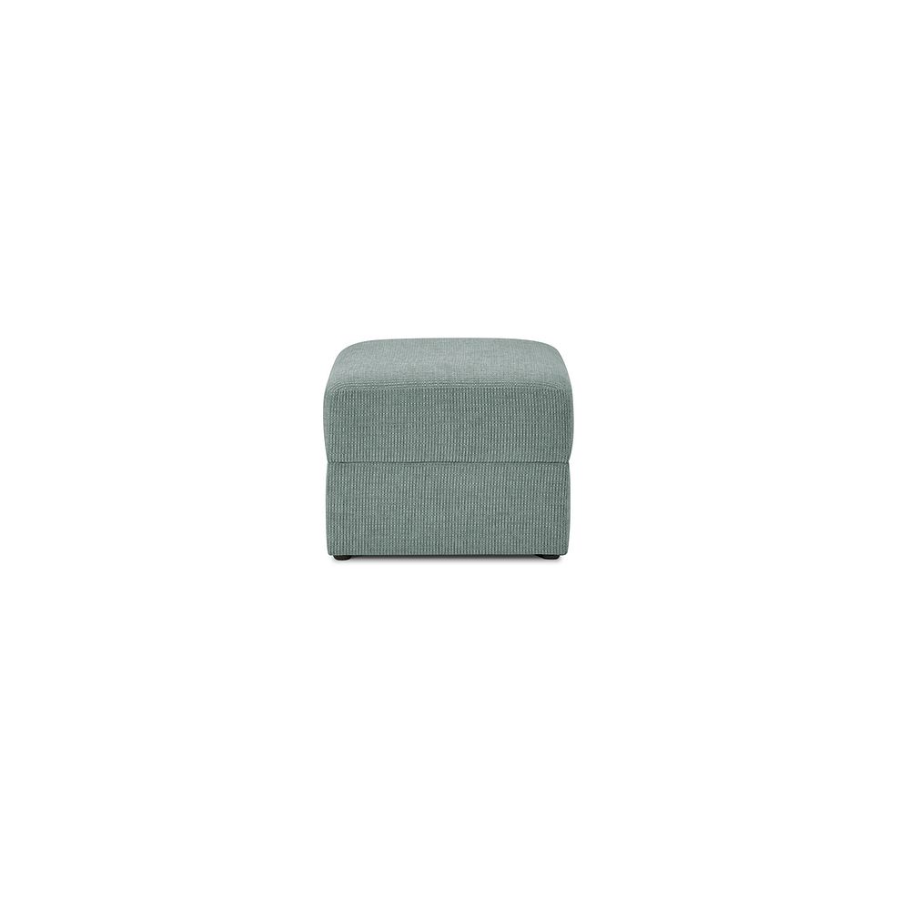 Ludlow Storage Footstool in Ceriale Aqua Fabric 4