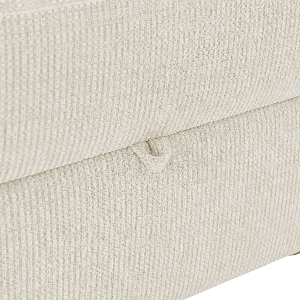 Ludlow Storage Footstool in Ceriale Cream Fabric 5