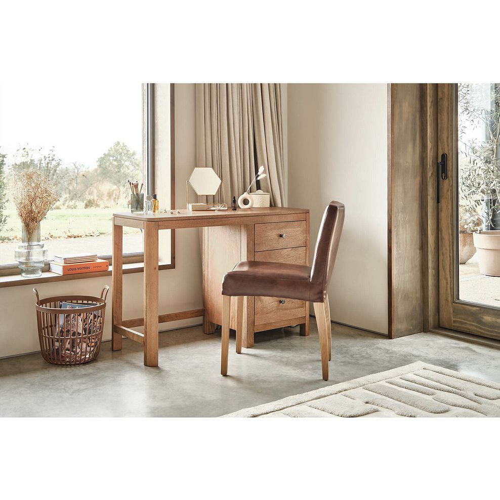 Lyla Solid Mango Dressing Table 1