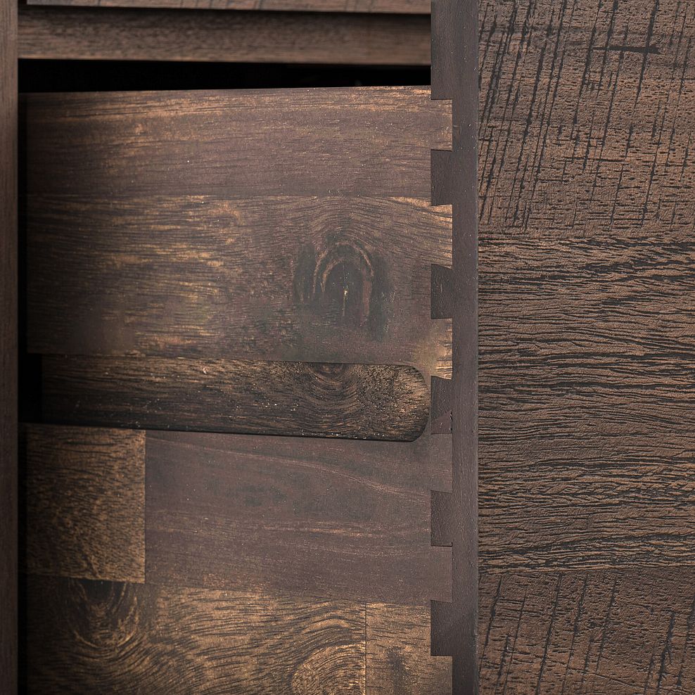 Madison Solid Hardwood and Metal Double Wardrobe 6