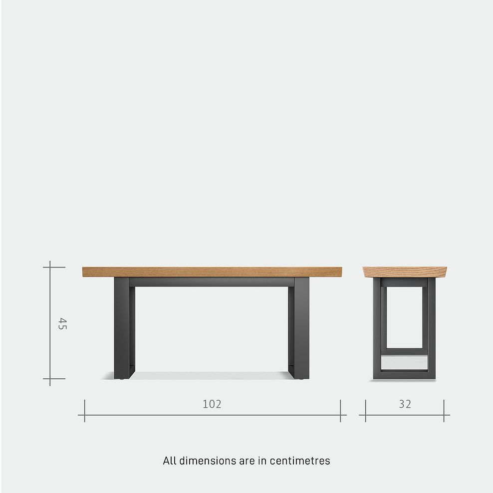 Maine Fixed Dining Table 130cm + 2 Maine Benches 100cm + 2 Mason Chairs in Vintage Tan Leather-Look 11