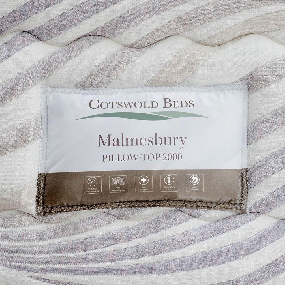 Malmesbury Pillow-top 2000 Pocket Spring King-size Mattress 2