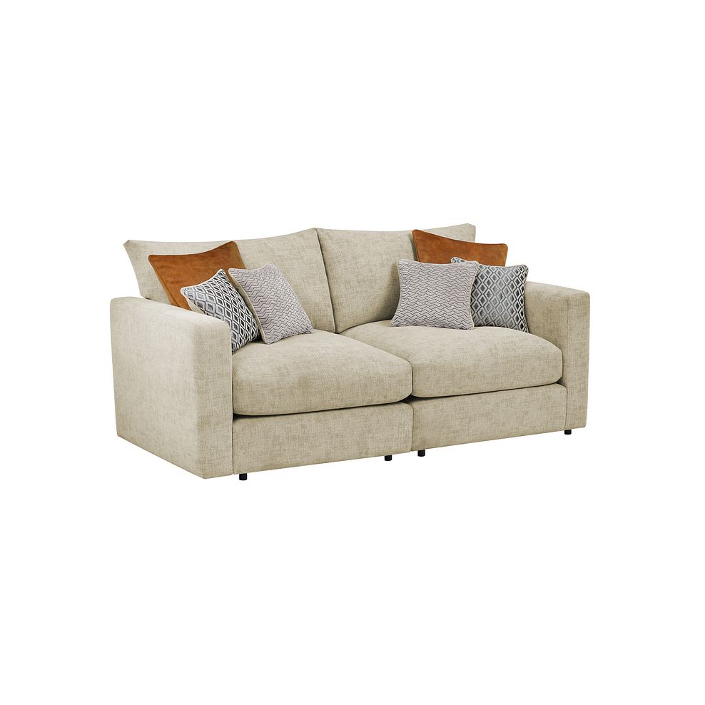 Malvern 2 Seater Modular Sofa in Beige fabric - Group 8 2