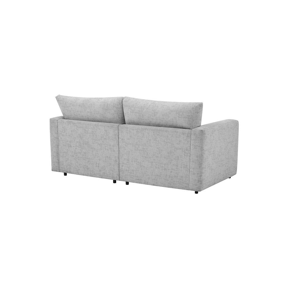 Malvern 2 Seater Modular Sofa in Silver fabric - Group 8 Thumbnail 3