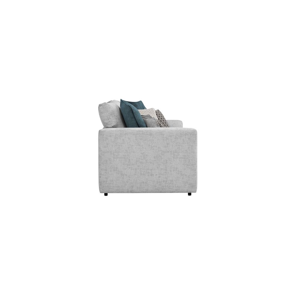 Malvern 2 Seater Modular Sofa in Silver fabric - Group 8 4