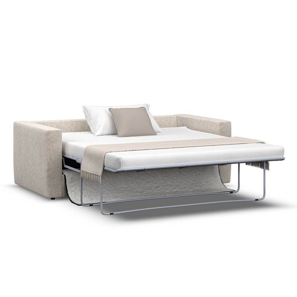 Malvern 2 Seater Sofa Bed in Beige fabric 4