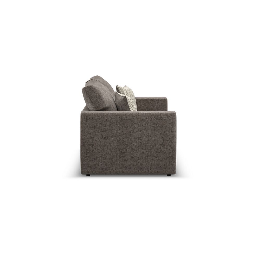 Malvern 2 Seater Sofa Bed in Brown fabric 6