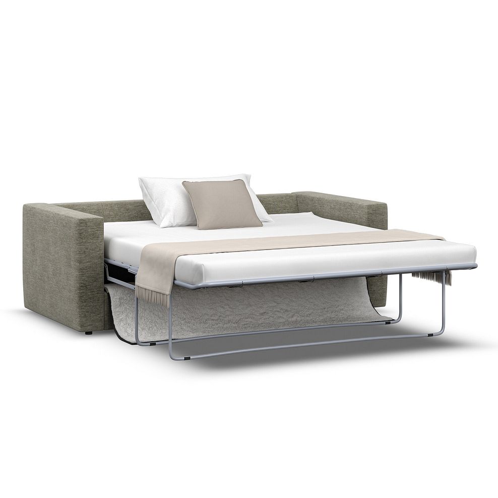 Malvern 2 Seater Sofa Bed in Olive fabric 1