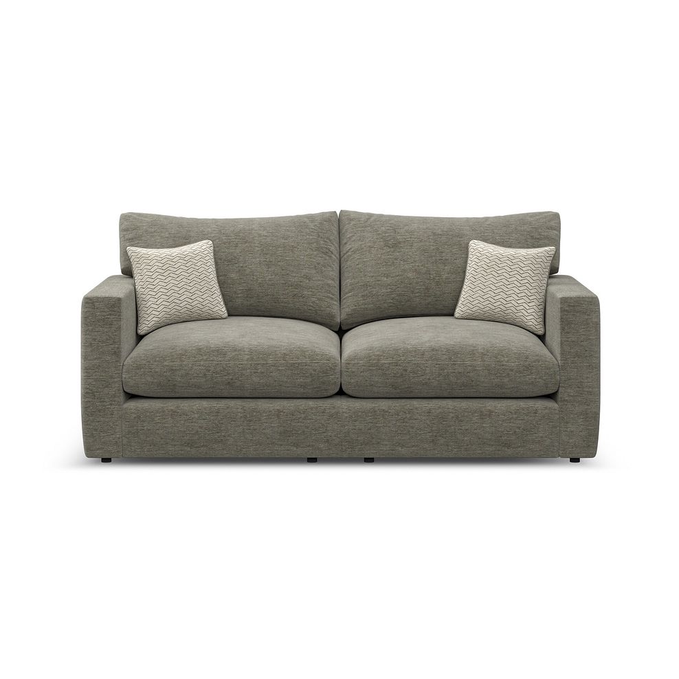 Malvern 2 Seater Sofa Bed in Olive fabric 4