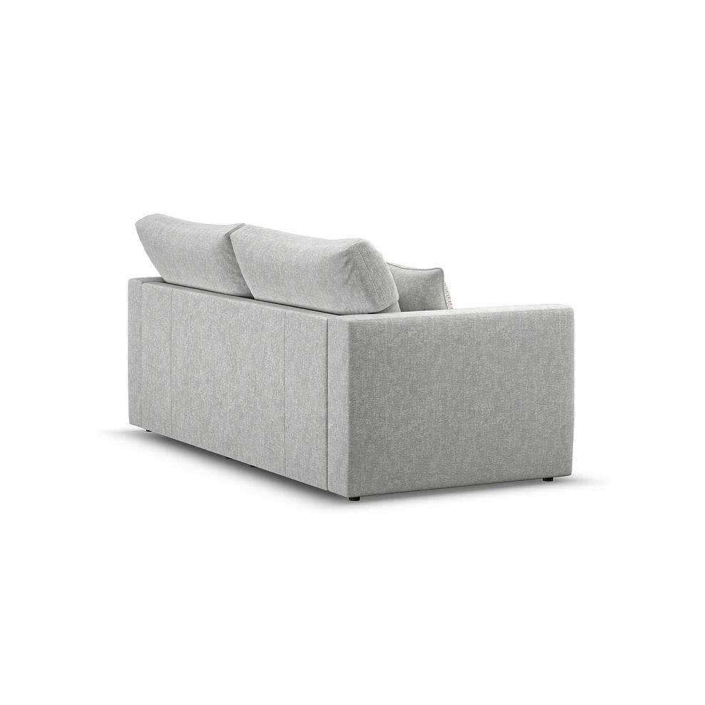 Malvern 2 Seater Sofa Bed in Silver fabric 5