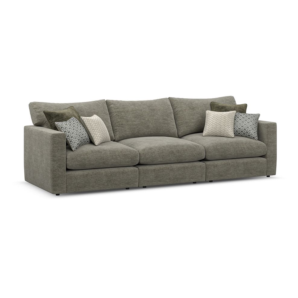Malvern 3 Seater Modular Sofa in Olive Green fabric - Group 9 2