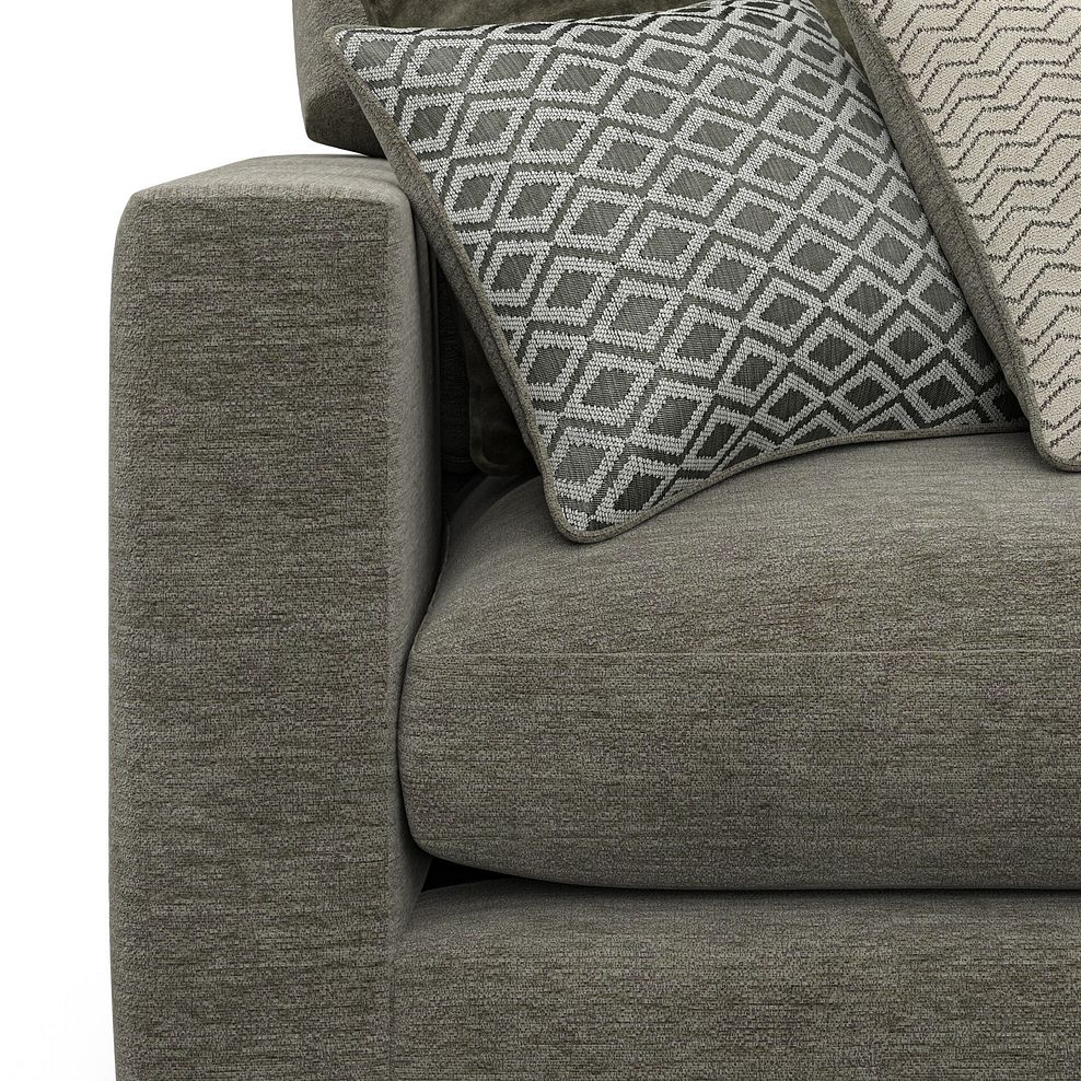 Malvern 5 Seat Modular Corner Sofa in Olive Green fabric - Group 3 8