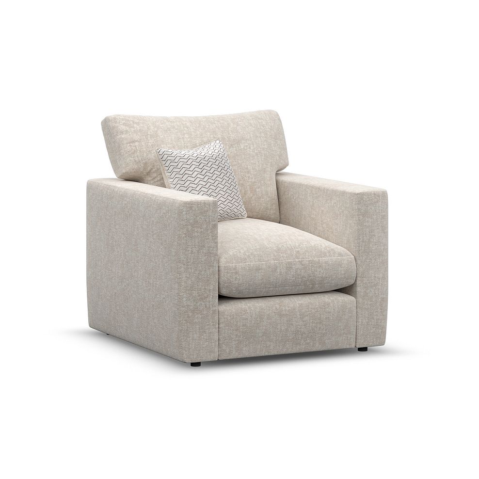 Malvern Armchair in Beige fabric 3