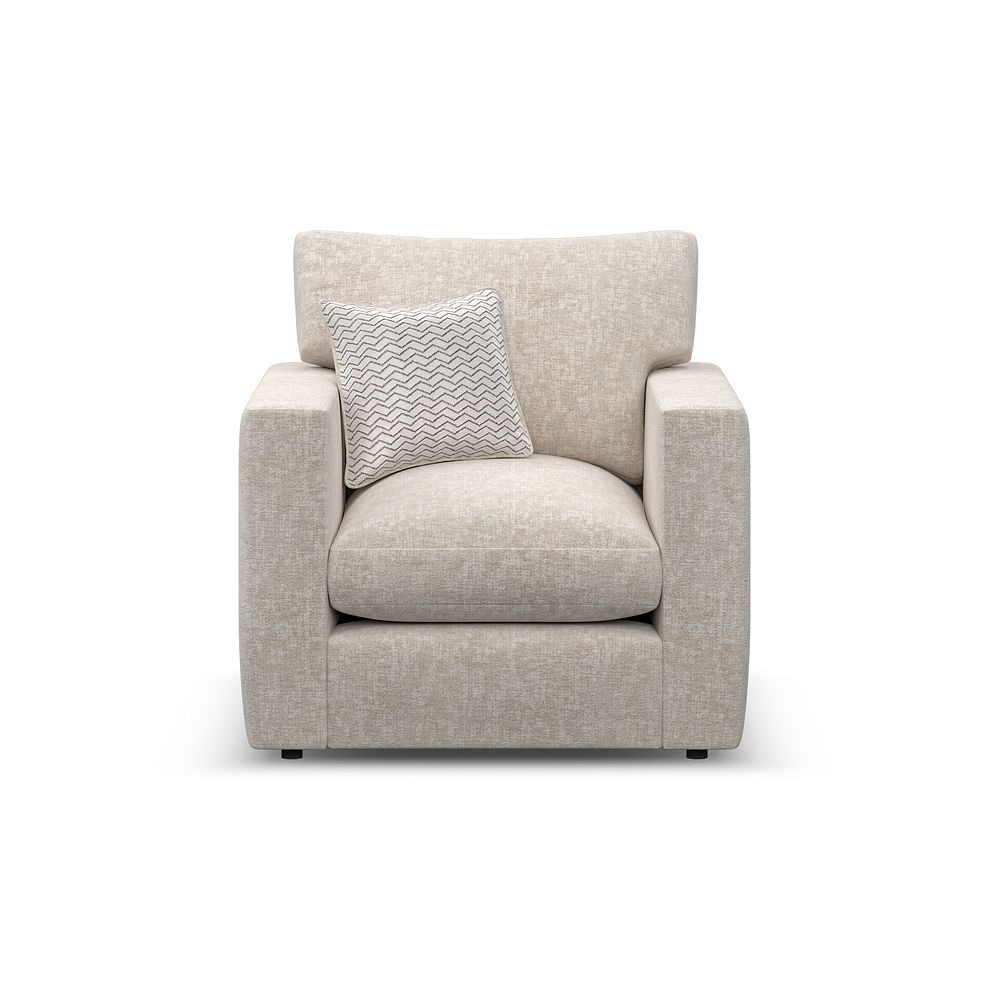 Malvern Armchair in Beige fabric 4