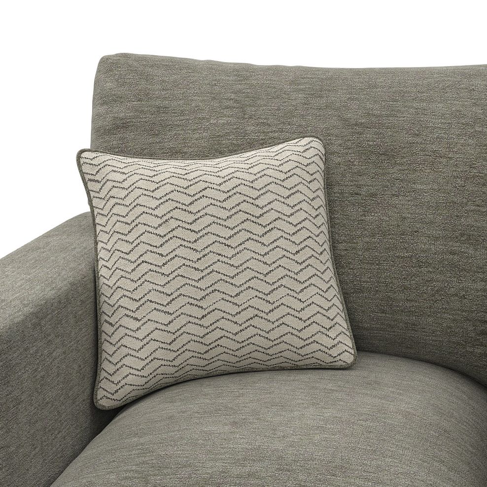Malvern Armchair in Olive fabric 6
