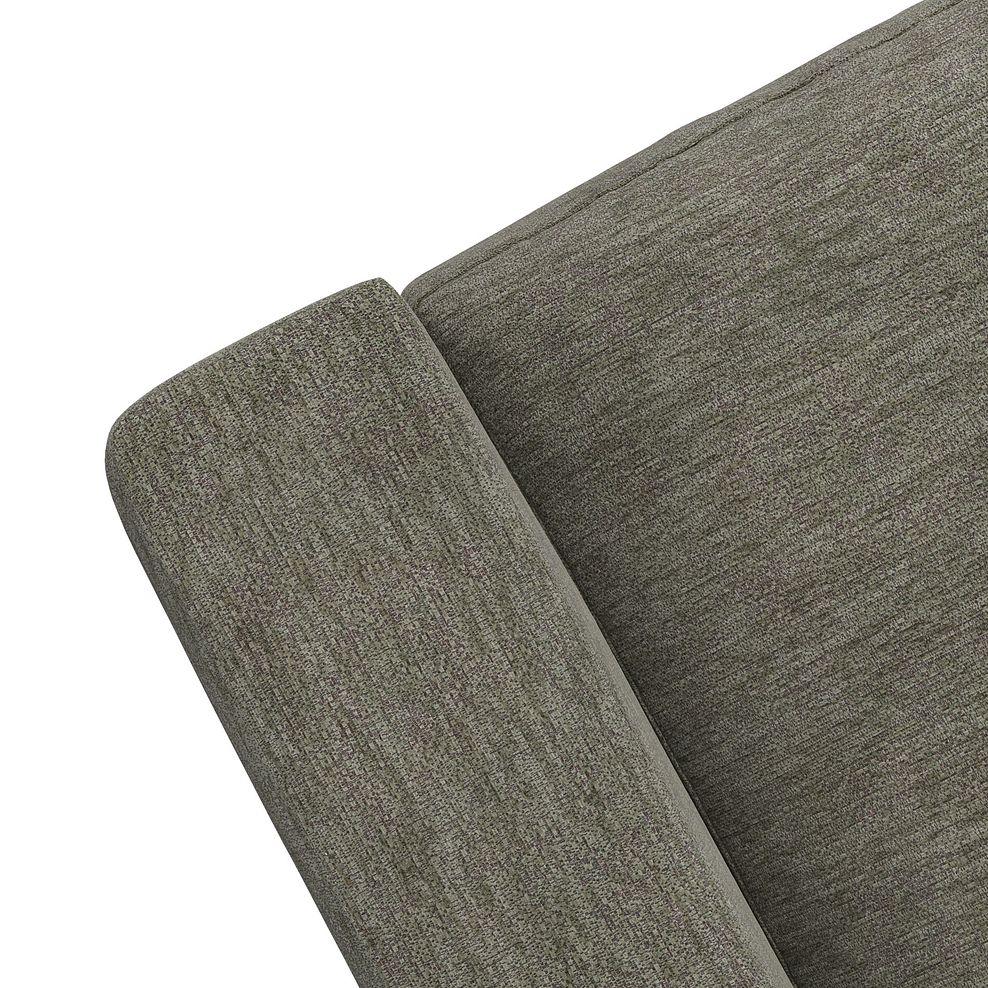 Malvern Armchair in Olive fabric 8