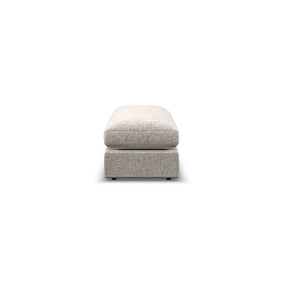 Malvern Large Fender Footstool in Beige fabric 7