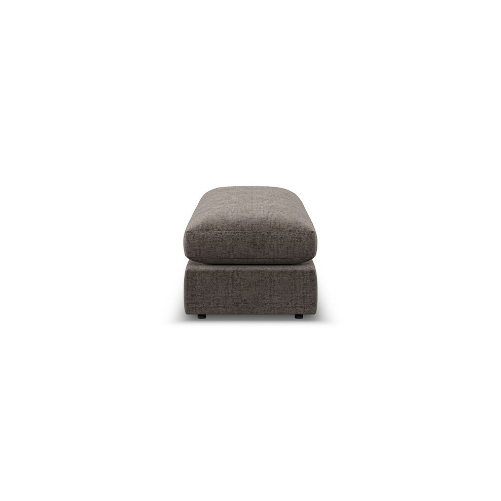Malvern Large Fender Footstool in Brown fabric 4