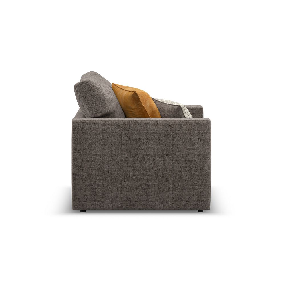 Malvern Loveseat in Brown fabric 4