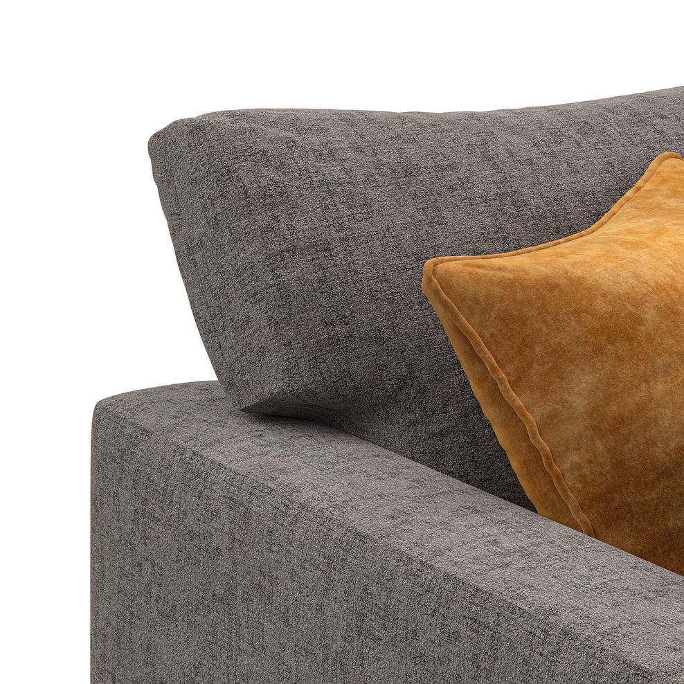 Malvern Loveseat in Brown fabric 5