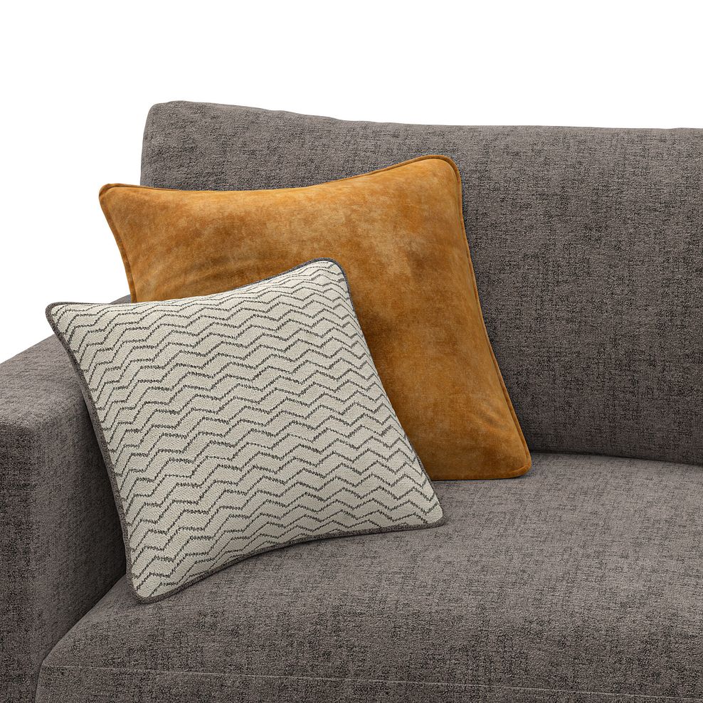 Malvern Loveseat in Brown fabric 6