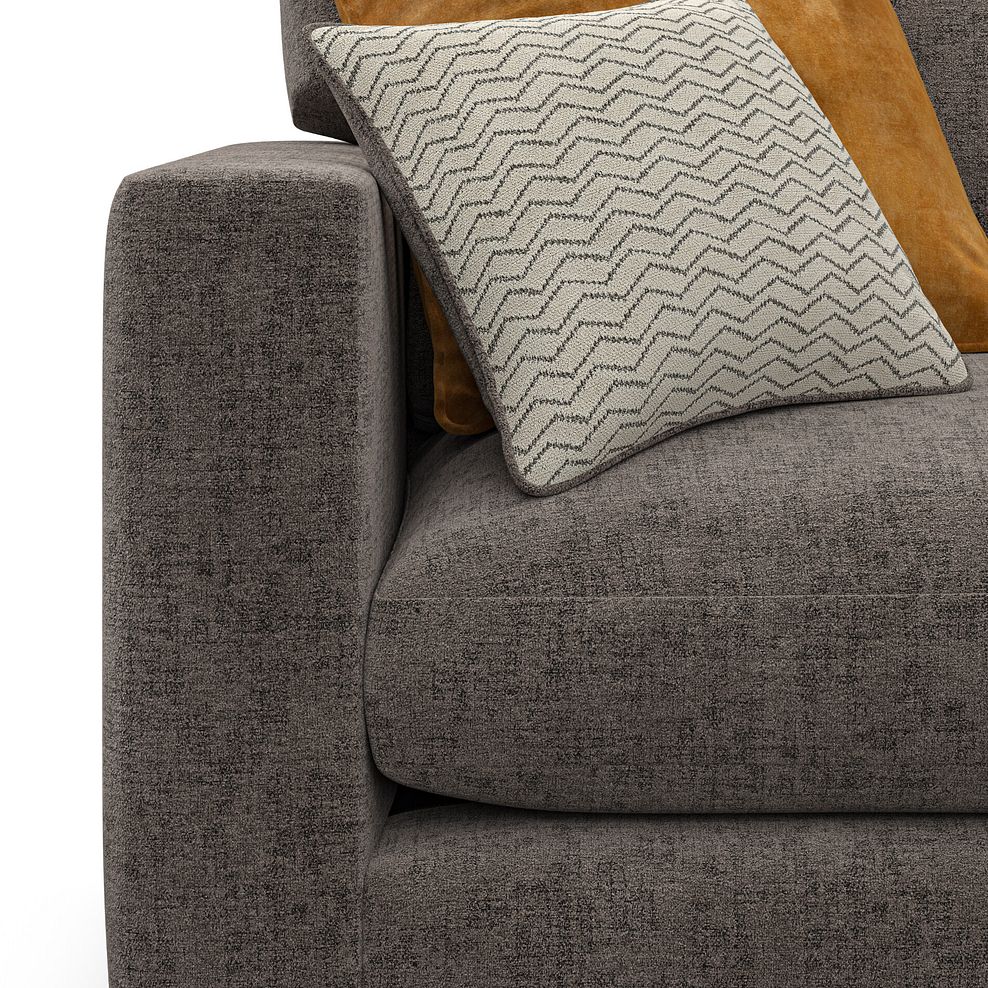 Malvern Loveseat in Brown fabric 7