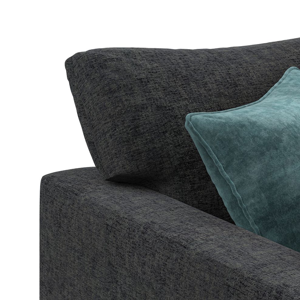 Malvern Loveseat in Charcoal fabric 5