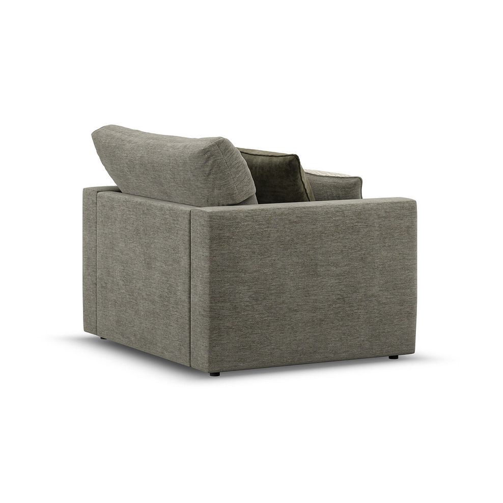 Malvern Loveseat in Olive fabric 3