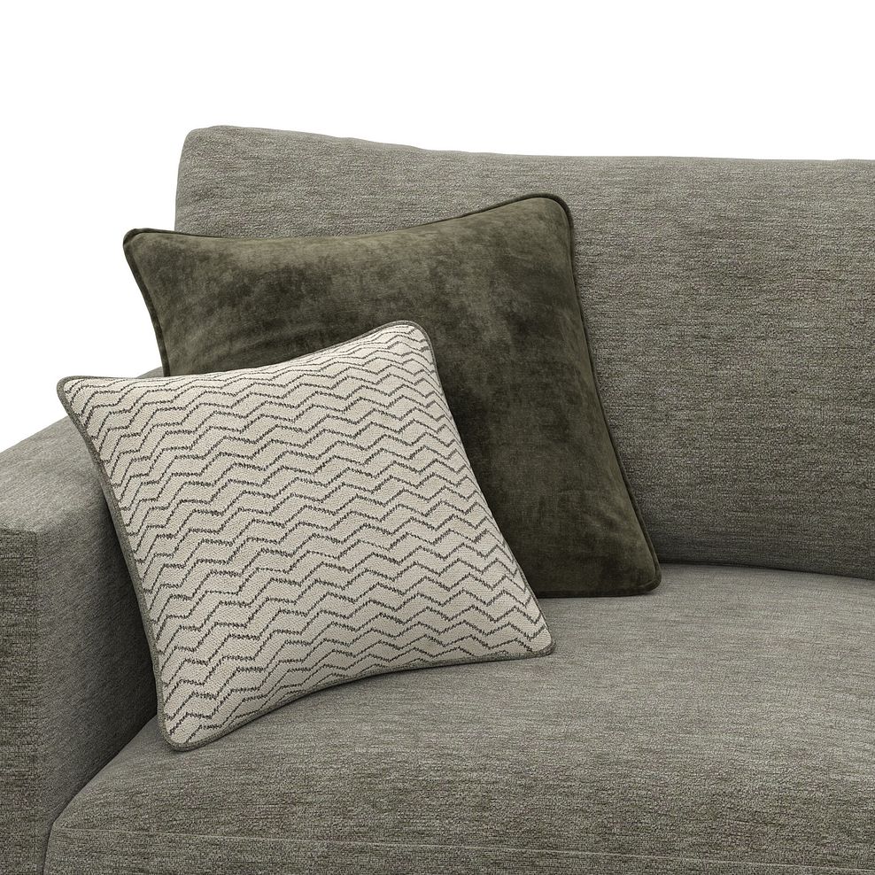 Malvern Loveseat in Olive fabric 6