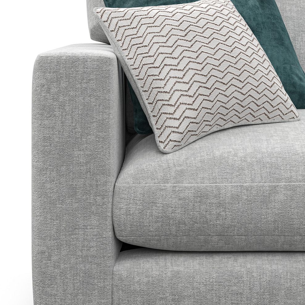 Malvern Loveseat in Silver fabric 7