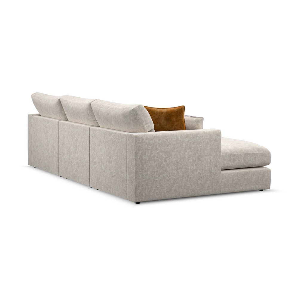 Malvern Modular 3 Seater U-Shape Chaise Sofa in Beige fabric - Group 16 6