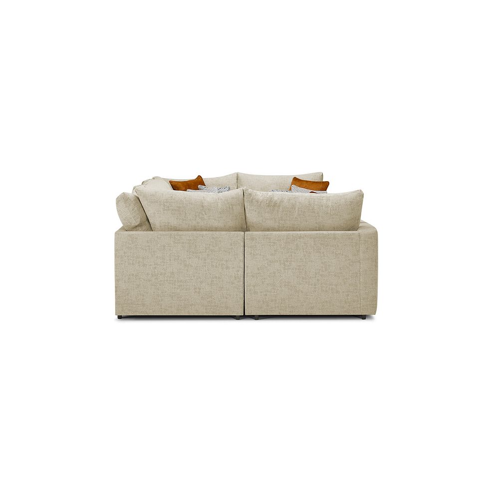 Malvern Small U-Shape Modular Corner Sofa in Beige fabric - Group 10 4