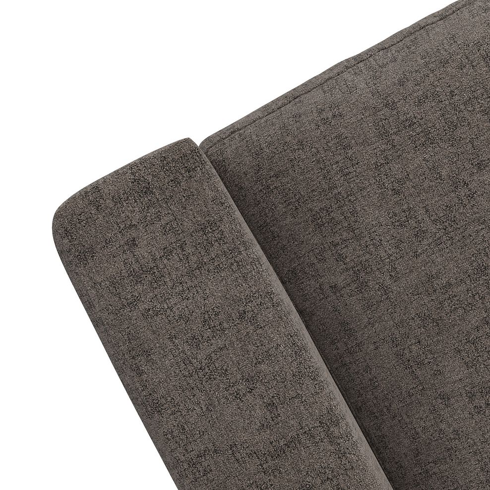 Malvern Small U-Shape Modular Corner Sofa in Brown fabric - Group 10 9