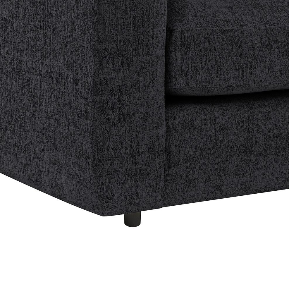 Malvern Small U-Shape Modular Corner Sofa in Charcoal fabric - Group 10 7