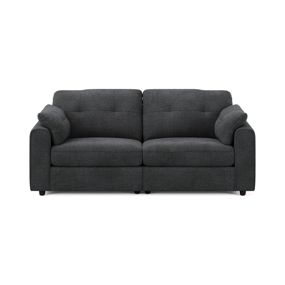 Marley 2 Seater Modular Sofa in Lila Charcoal Fabric - Group 8 3