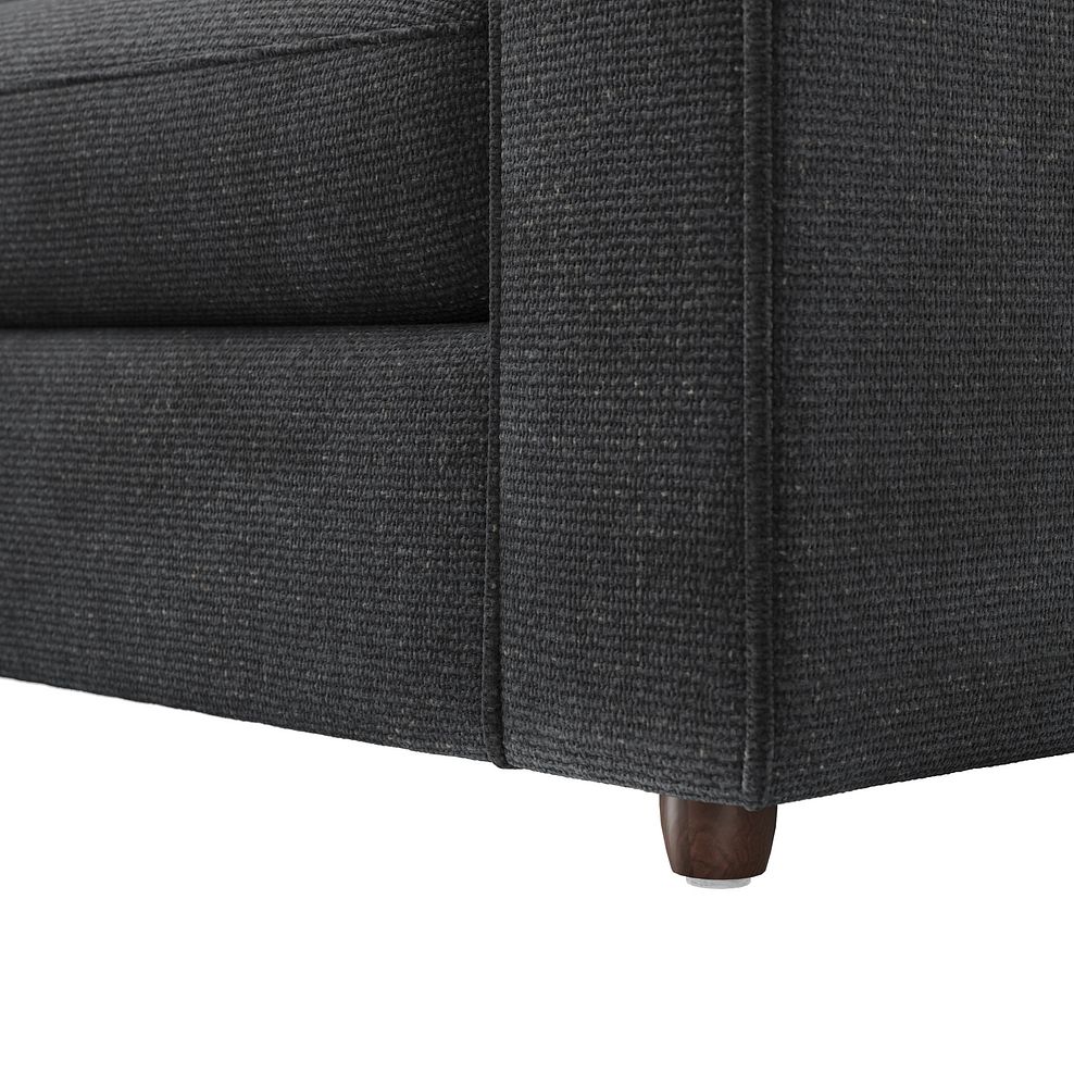 Marley 2 Seater Modular Sofa in Lila Charcoal Fabric - Group 8 7