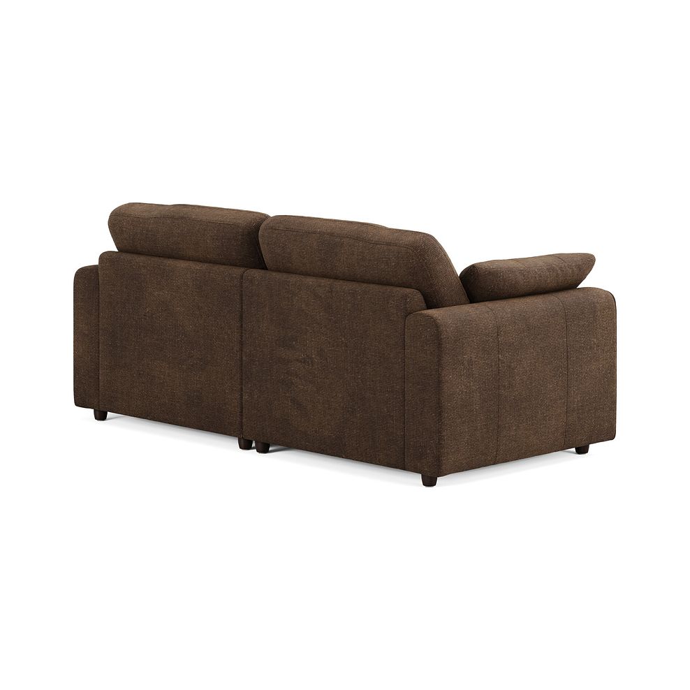 Marley 2 Seater Modular Sofa in Lila Chocolate Fabric  - Group 8 2