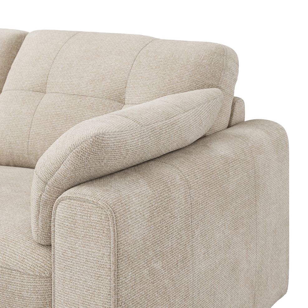 Marley 2 Seater Modular Sofa in Lila Natural Fabric - Group 8 6