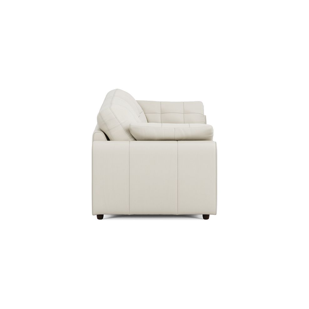 Marley 2 Seater Modular Sofa in Oslo Bone China Leather - Group 8 4