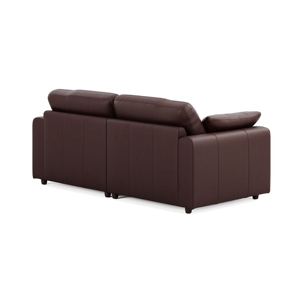 Marley 2 Seater Modular Sofa in Oslo Chestnut Leather - Group 8 2