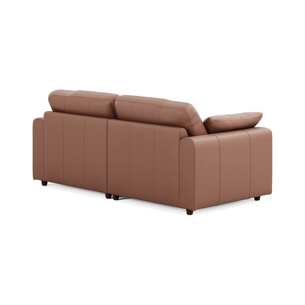 Marley 2 Seater Modular Sofa in Oslo Mocha Mouse Leather - Group 8 2