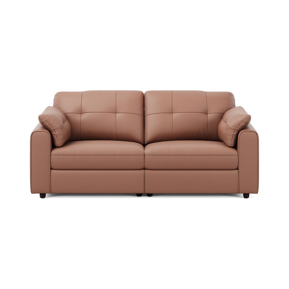 Marley 2 Seater Modular Sofa in Oslo Mocha Mouse Leather - Group 8 3