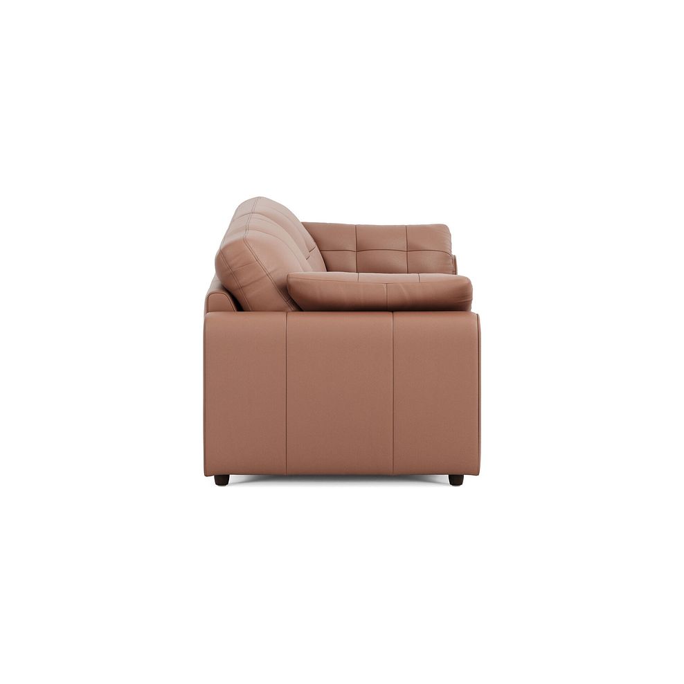 Marley 2 Seater Modular Sofa in Oslo Mocha Mouse Leather - Group 8 4