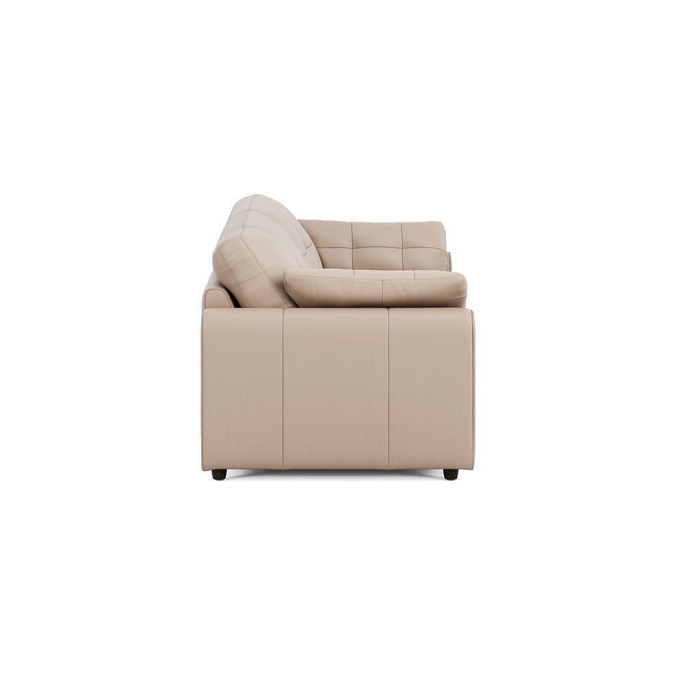 Marley 2 Seater Modular Sofa in Oslo Mushroom Leather - Group 8 4