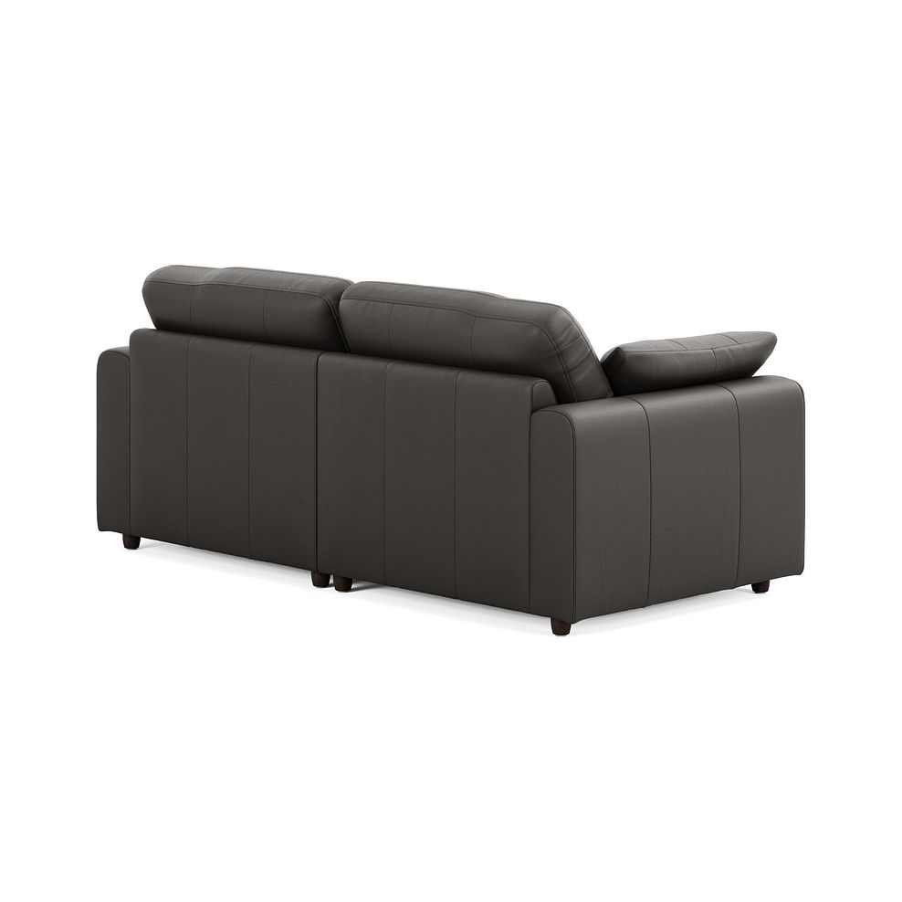 Marley 2 Seater Modular Sofa in Oslo Storm Leather - Group 8 2