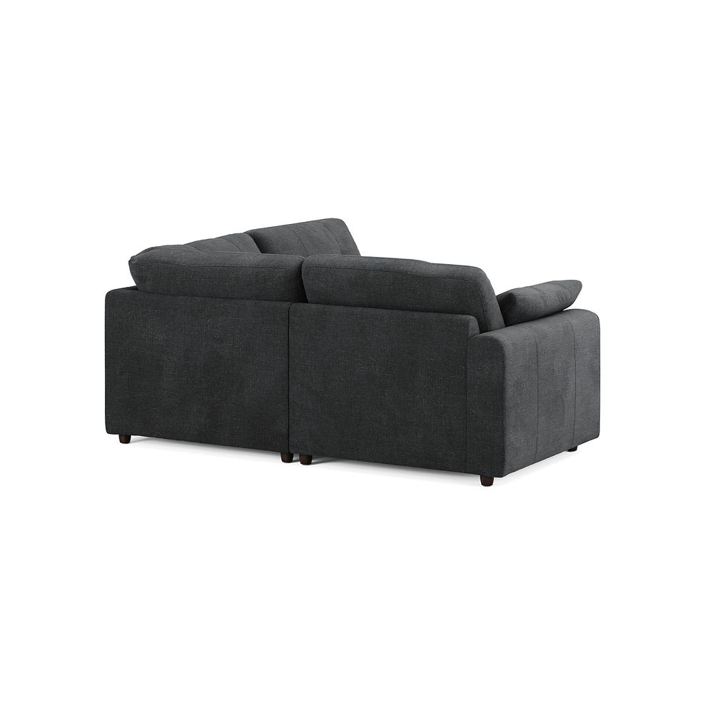 Marley 3 Seat Left Hand Modular Corner Sofa in Lila Charcoal Fabric - Group 6 2