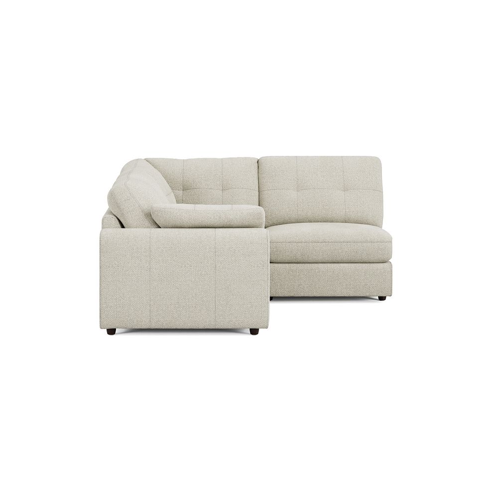 Marley 3 Seat Left Hand Modular Corner Sofa in Lila Ivory Fabric - Group 6 4